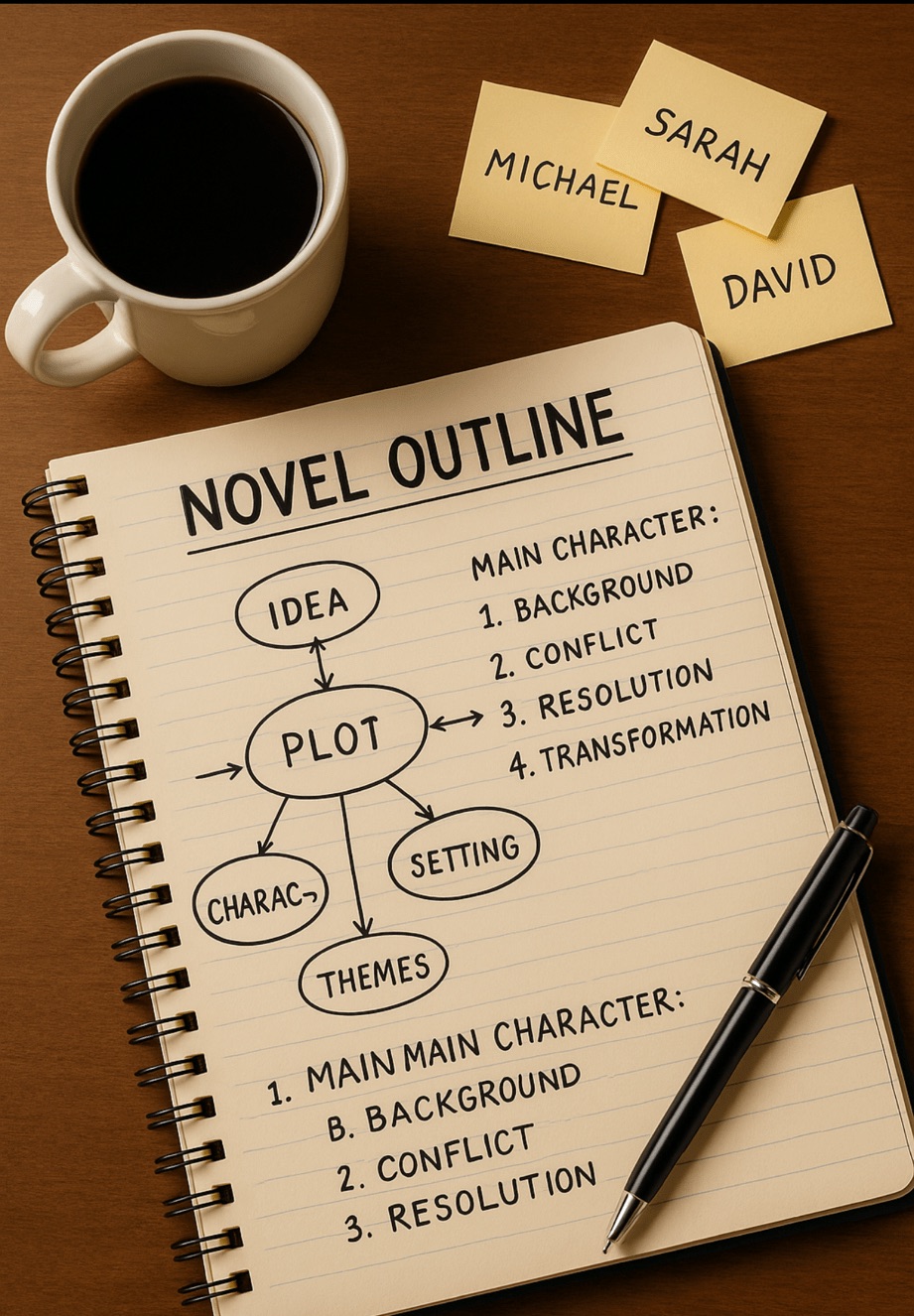 Roman Taslağı Nasıl Hazırlanır? 10 Adımda Profesyonel Roman&nbsp;Planı
